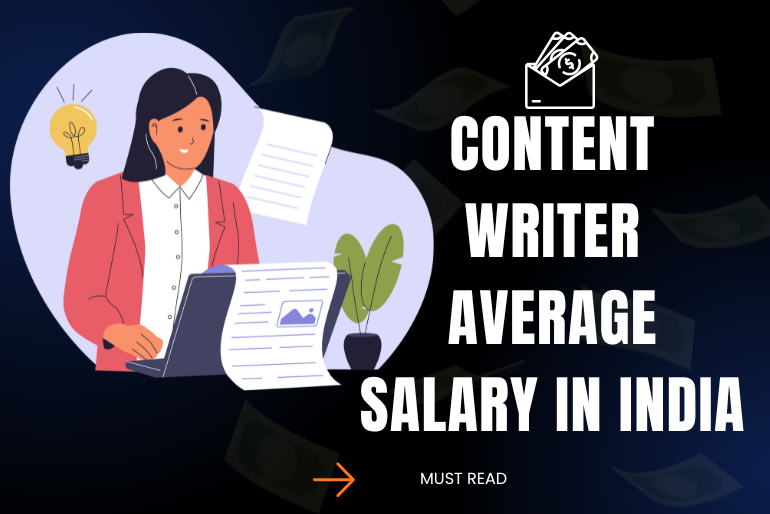 Content writer average salary in India